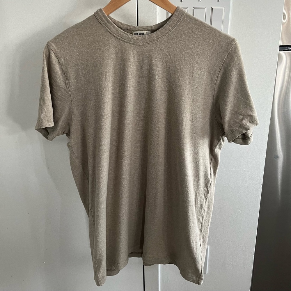 Flint Khaki Yuma Hemp Cotton Classic Tee